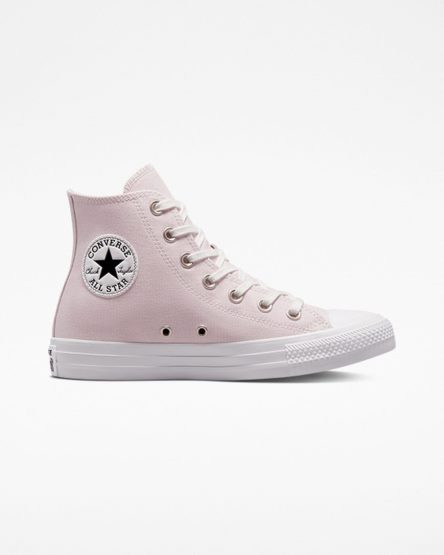 Women's Converse Chuck Taylor All Star Embroidered Crystals High Top Shoes Rose / White | AU E4601U